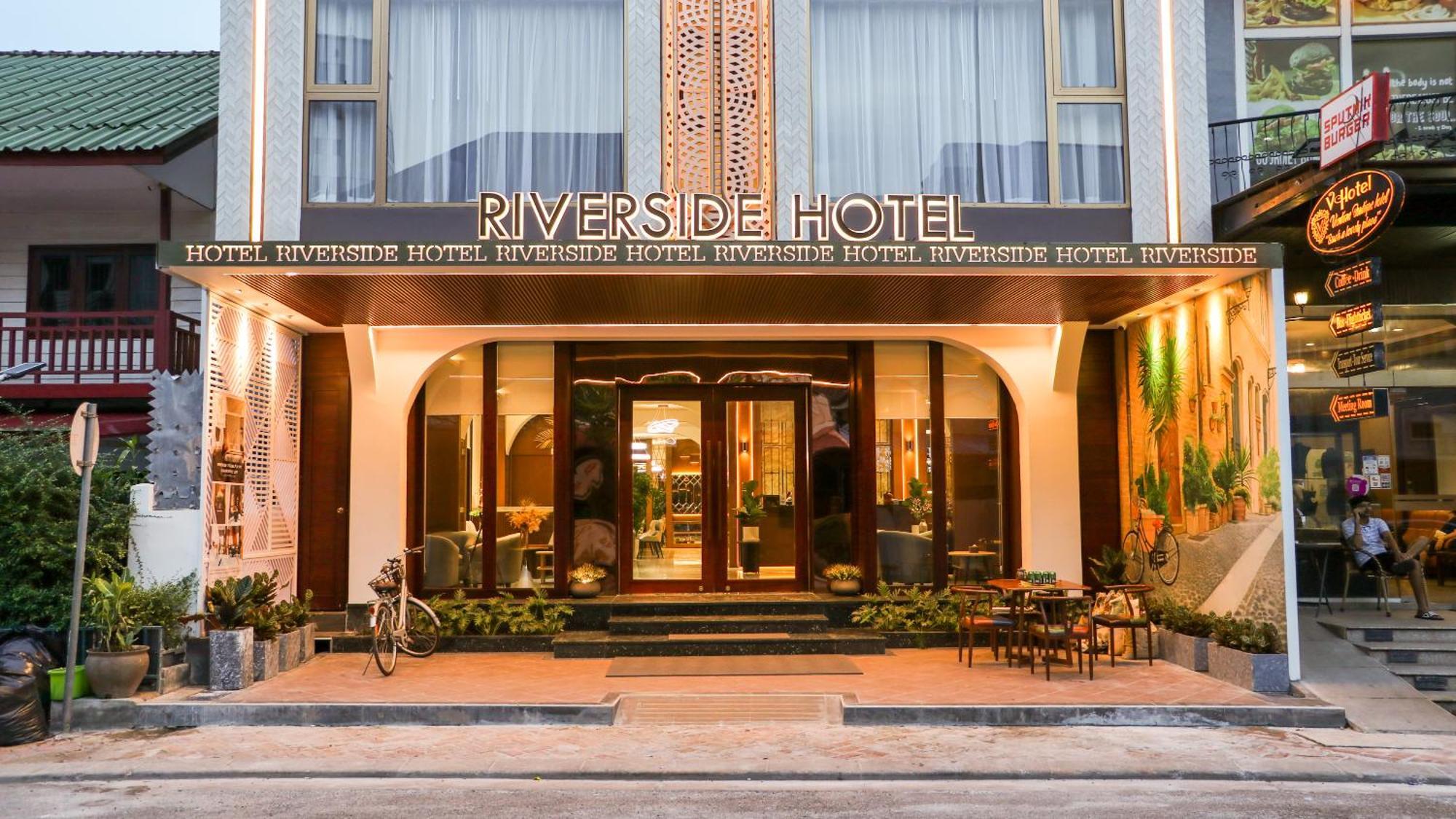 Riverside Hotel ビエンチャン エクステリア 写真