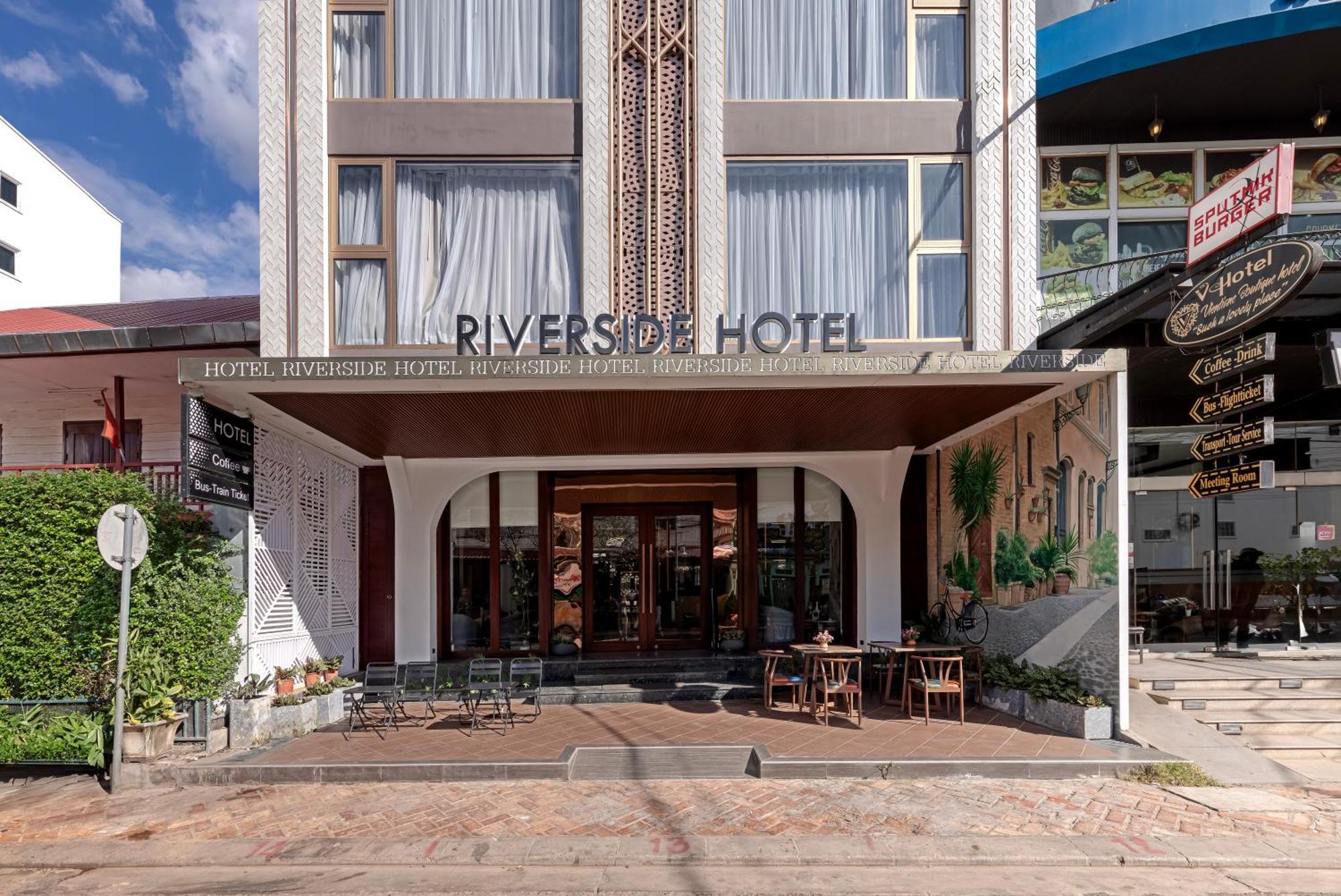 Riverside Hotel ビエンチャン エクステリア 写真