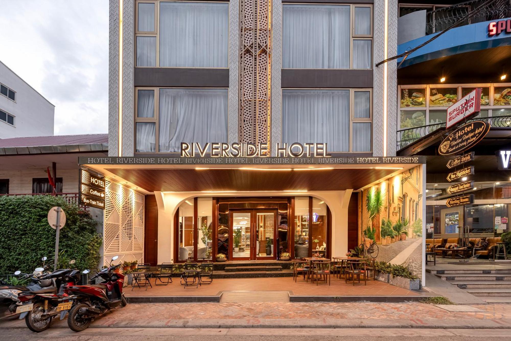 Riverside Hotel ビエンチャン エクステリア 写真